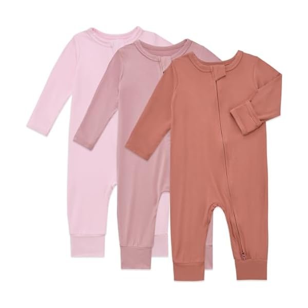 Baby Pajamas Rayon Unisex Zipper Sleep Play PJ