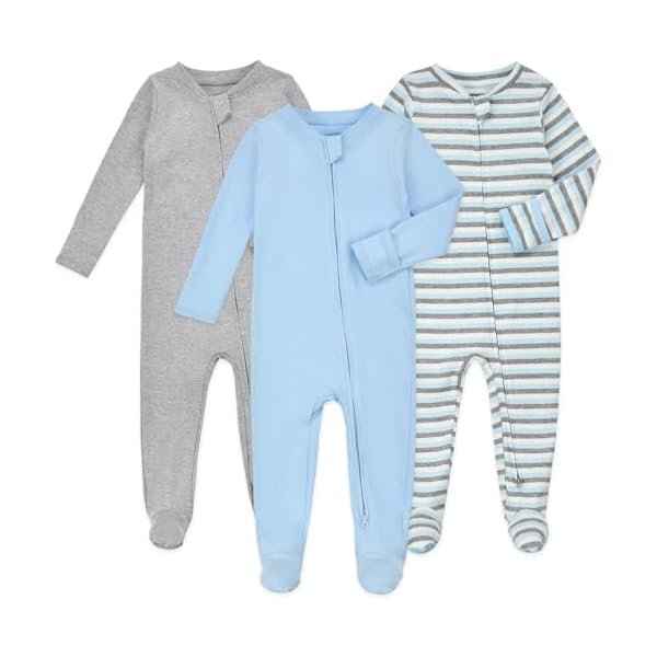Baby Footie Pajamas Cotton Footed