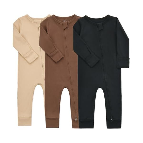 Baby Cotton Pajamas 3-pack