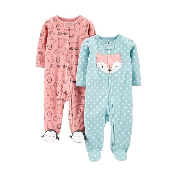 Cotton Fleece Footed Sleep