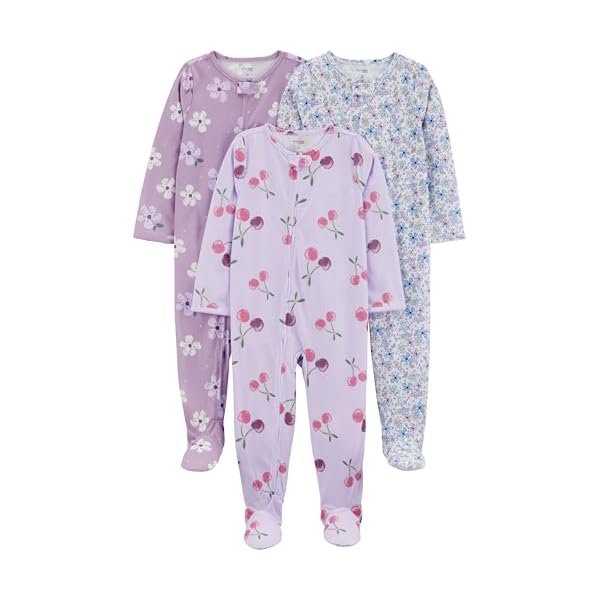 Baby Toddler Polyester Footed Pajama